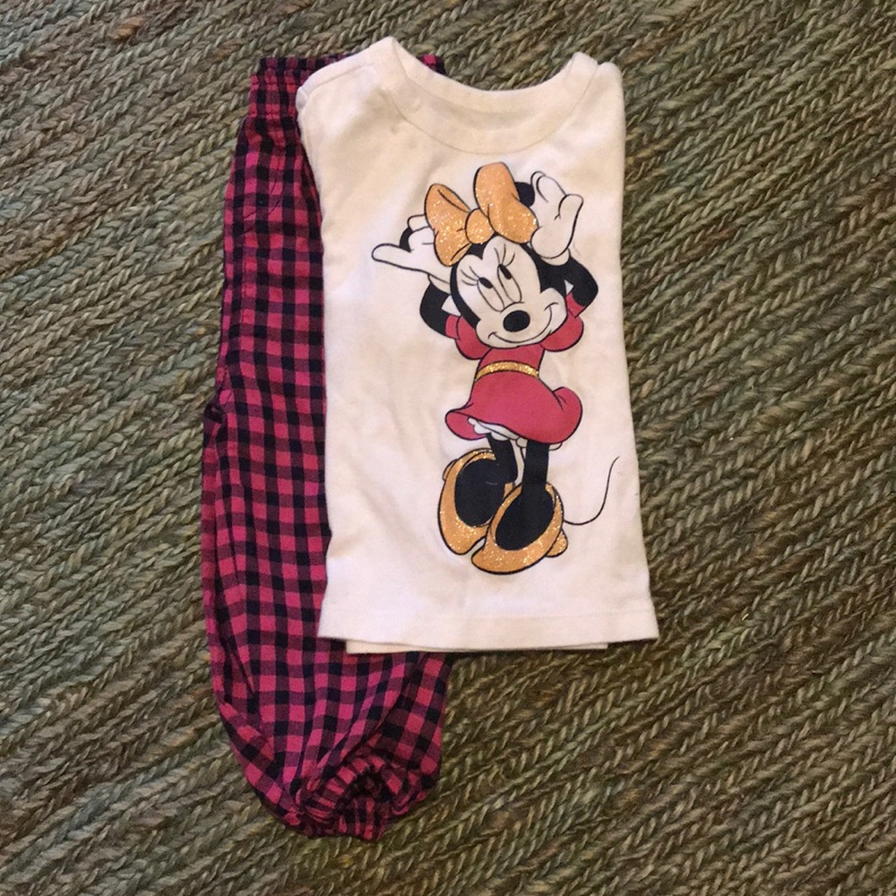Gap Minnie Mouse Pajama Set 24 months